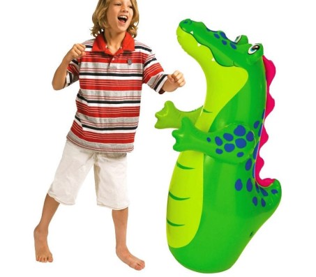 Hit Me Crocodile Inflatable Intex Bop Bag / Bouncers / Bounce Back Toy