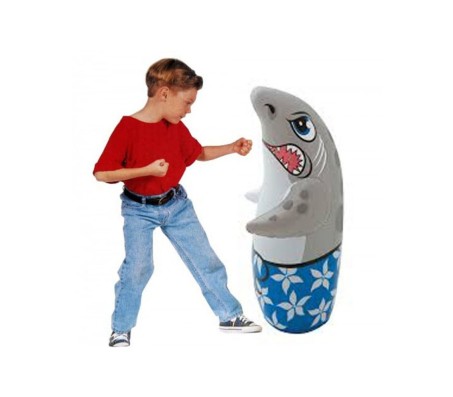 Hit Me Shark Inflatable Intex Bop Bag / Bouncers / Bounce Back Toy