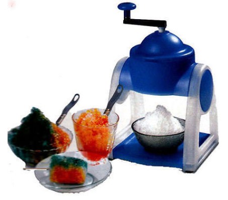 Famous Gola Maker, slush maker, Easly Crush Ice and ice scraper