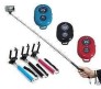 Extendable Self Portraits Selfie Stick Handheld Monopod with Bluetooth Shutter