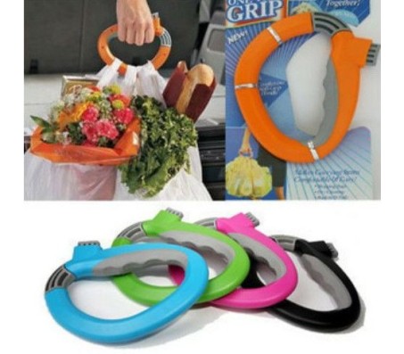 Trip Grip Bag Handle Grocery Carrier Holder to Carry Multiple Plastic Bags