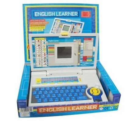 Latest 20 Activity English Learner Laptop + Mouse Gift Toy for Kids