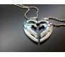 Men Women Lover Couple Necklace I Love You Heart Shape Pendant For Gift