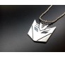 Transformer Optimus Prime Inspired Pendant Stainless Steel Necklace