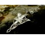 Lord Of The Rings Arwen Hobbit Necklace Evenstar Pendant Chain