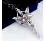 Lord Of The Rings Arwen Hobbit Necklace Evenstar Pendant Chain