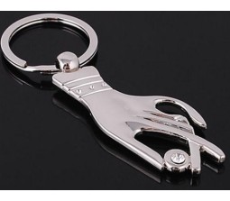 Full Metal Hand Finger Holding Jewellery Keychain