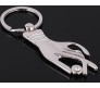 Full Metal Hand Finger Holding Jewellery Keychain