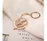 The Hunger Games Catching Fire Logo Mockingjay Copper Keychain