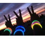 50 Glow in The Dark Sticks Bands Lumistick Bracelets Assorted Colors Party Gift