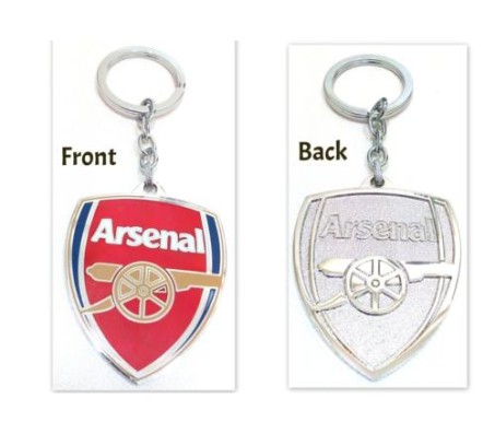 Arsenal 11.5 CM LARGE Metallic Keychain