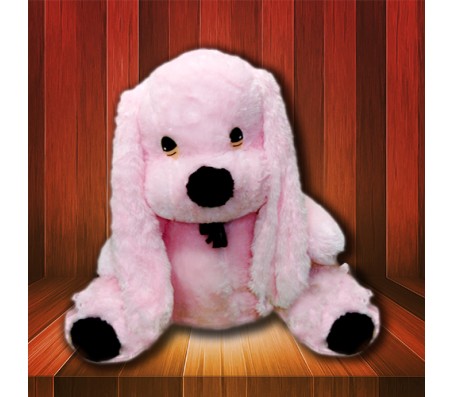 Long Ear Cute Pink Soft Toy (Size 2 Feet 2 Inches)