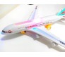 AirBus Musical Flashing Lights Self Rotating Airplane Aeroplane Kids Toy 34 CM