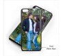 Hard Cover for Iphone 5c Black Border Personalized