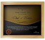 Personalized Certificate for Worlds Best Dad with Frame