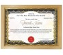 Personalized Award Certificate For Worlds Best Friend With Frame