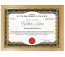 Personalized Award Certificate For Worlds Best Brother With Frame