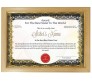 Personalized Award Certificate For Worlds Best Sister With Frame