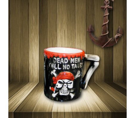 Dead Men Tell No Tales Pirate Mug