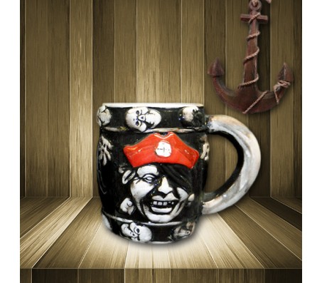 Laughing Pirate Mug