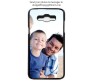 Personalized Samsung J7 Case / Mobile Back Cover Transparent border With Your Own Photo and Message