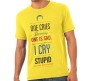 Big Bang Therory I cry T - Shirt