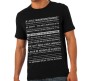 Big Bang Theory Words Of Sheldon Cooper T- Shirt