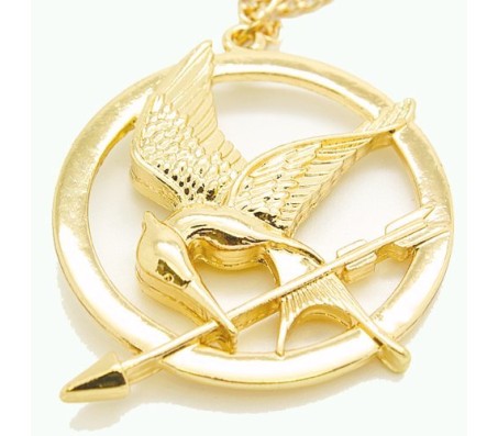 Happy GiftMart Famous Hunger Games Mockingjay Bird Unisex Necklace