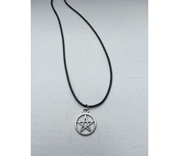 Supernatural Devil's Trap Plain Star Pendant Neck Necklaces Jewelry for Girl / Women