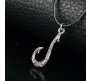 Happy GiftMart Princess Moana Maui Fishing Hook Pendant Neck Necklaces Jewelry for Girl / Women