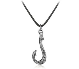 Happy GiftMart Princess Moana Maui Fishing Hook Pendant Neck Necklaces Jewelry for Girl / Women