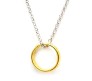 Happy Giftmart Lord of The Rings Gold Ring Pendant and Chain for Girls & Guys