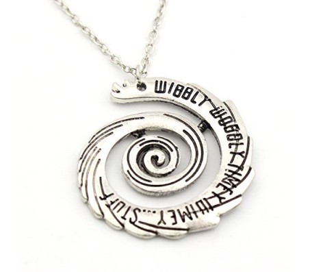 Doctor Who Wibbly Wobbly Timey Wimey Necklace For Women