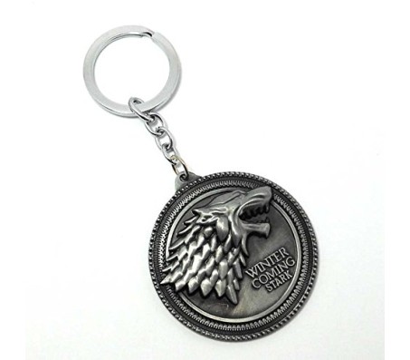  Game Of Thrones Winter Is Coming Keychain For Cars And Bikes