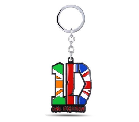 ONE DIRECTION 3D Metal Keychain ~ Multi-colour ~ 1D ~ Premium Quality