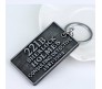 RV Mart Sherlock Holmes 221B double sided 3D Metal Keychain Grey detective Logo Key Chain