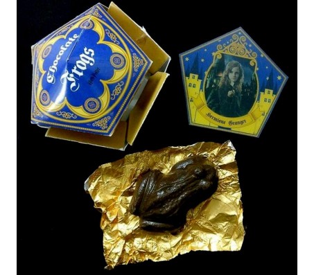 Harry Potter Mint Flavored Chocolate Frog With Magical Card