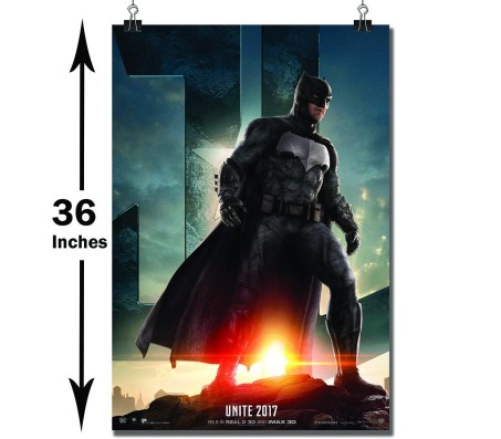 Justice League Batman Poster By Happy GiftMart Licensed by WB