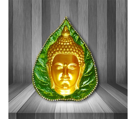 Leaf 3D Buddha Medium Diamond (4.8 Inch)