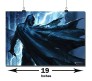 Batman Cape Blowing Poster by Happy GiftMart Licensed by WB