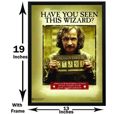 Harry Potter Sirrus Black Have You Seen The Wizard Poster By Happy GiftMart Licensed by WB