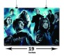 Harry Potter Snape Ron Hermione Dumbledore Malfoy Bellatrix Half Blood Prince Poster By Happy GiftMart Licensed by WB