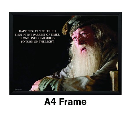 Harry Potter Albus Dumbledore Happiness Quote Motivational Poster by Happy GiftMart Licensed by WB