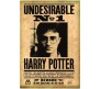 Harry Potter Undesirable No.1 Old Paper Style Poster by Happy GiftMart Licensed by WB