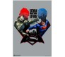 Batman VS Superman Graphic Poster By Happy GiftMart Licensed by WB