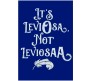 Harry Potter Its Leviosa Not Leviosaa Quote Poster By Happy GiftMart Licensed by WB