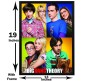  Big Bang Theory Four Couples Poster by  Happy GiftMart Licensed by WB