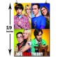  Big Bang Theory Four Couples Poster by  Happy GiftMart Licensed by WB