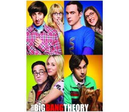  Big Bang Theory Four Couples Poster by  Happy GiftMart Licensed by WB