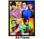  Big Bang Theory Four Couples Poster by  Happy GiftMart Licensed by WB